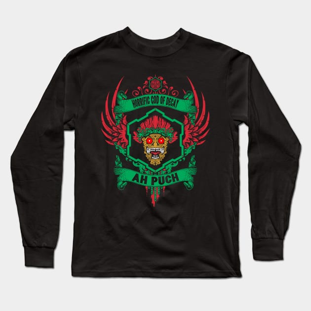 AH PUCH - LIMITED EDITION Long Sleeve T-Shirt by FlashRepublic